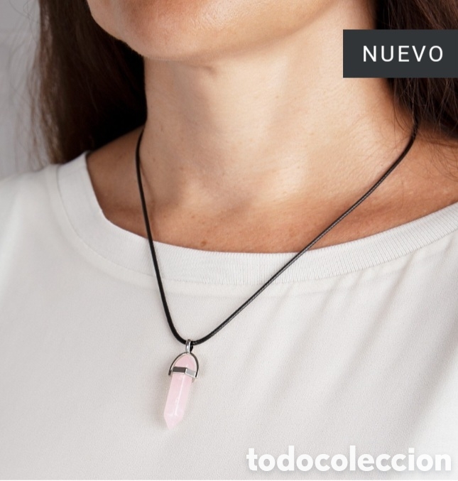 Joyeria: Collar Cuarzo Rosa Natural - Foto 2