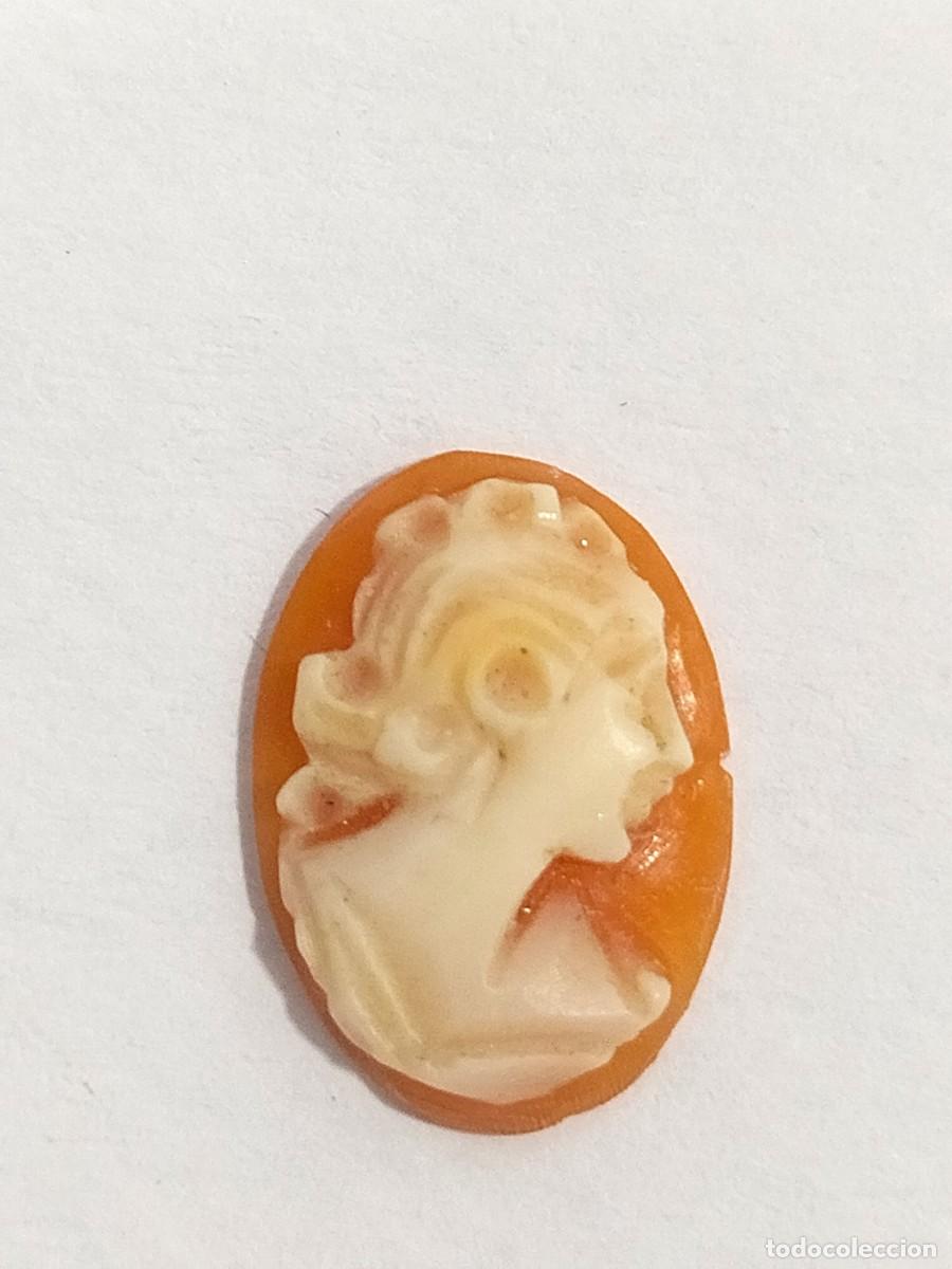 Joyeria: Camafeo de concha para joyer&iacute;a. Dos piezas - Foto 4