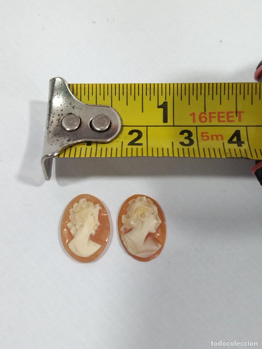 Joyeria: Camafeo de concha para joyer&iacute;a. Dos piezas - Foto 7