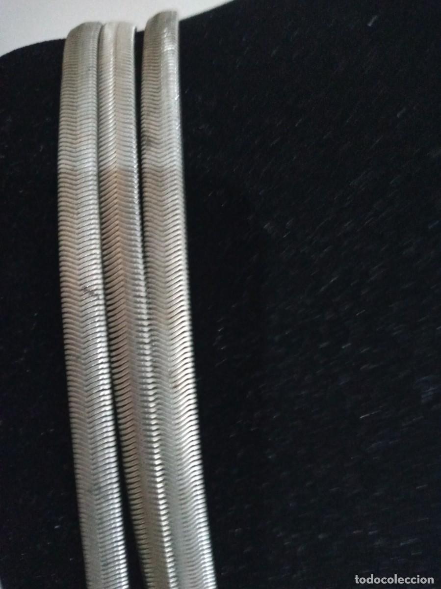 Joyeria: ANTIGUO COLLAR PLATEADO - Foto 6