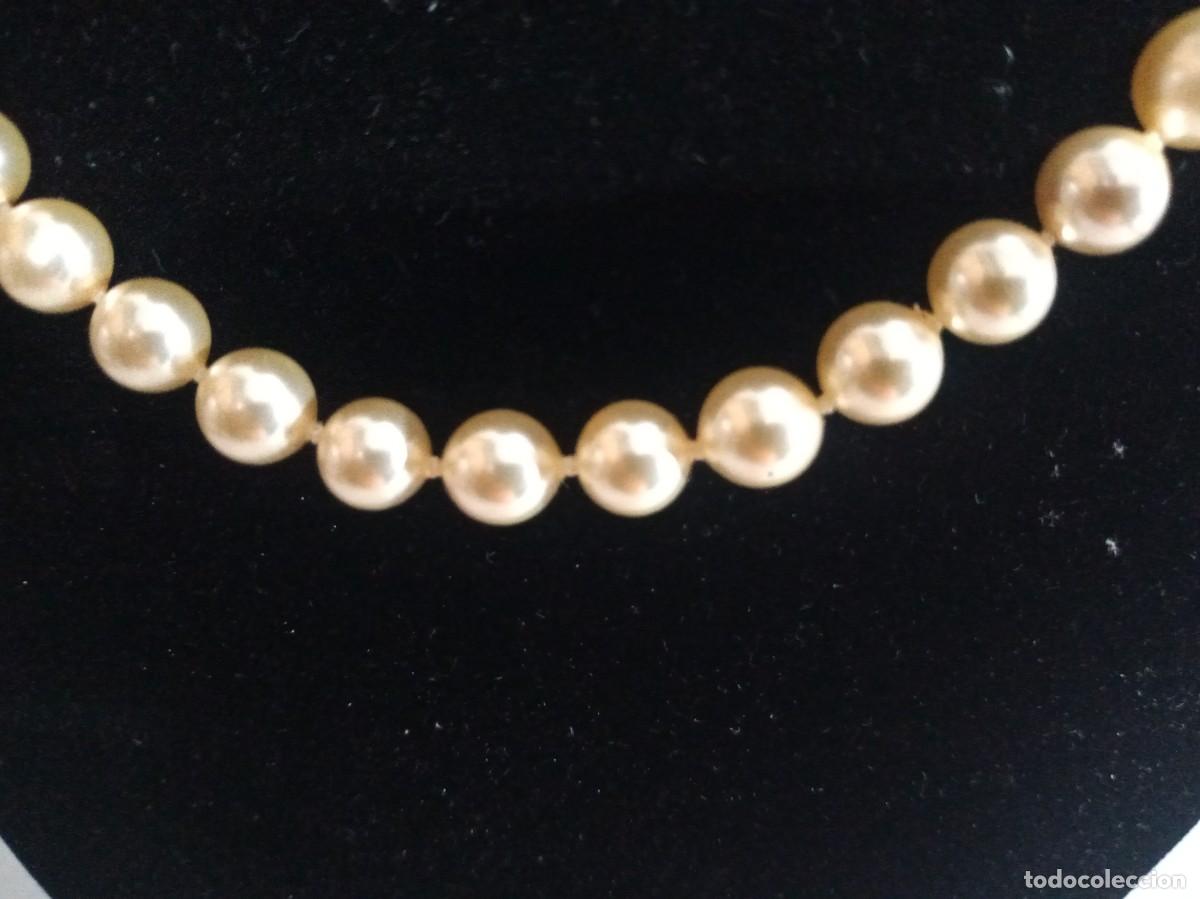 Joyeria: ANTIGUO COLLAR IMITACION PERLAS - Foto 4