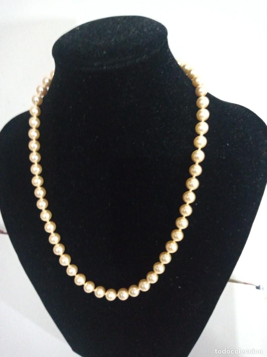 Joyeria: ANTIGUO COLLAR IMITACION PERLAS - Foto 1
