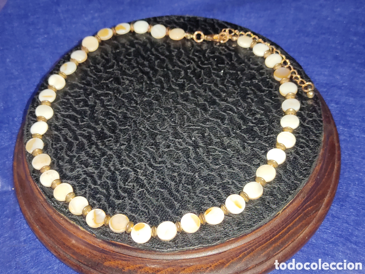 Joyeria: Collar de lentejas de n&aacute;car. - Foto 4