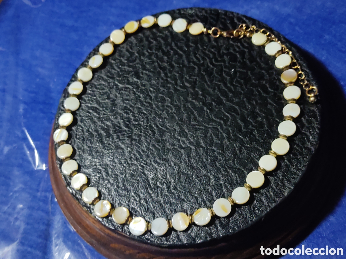 Joyeria: Collar de lentejas de n&aacute;car. - Foto 5