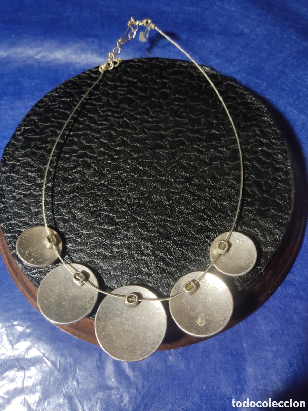 Joyeria: Gargantilla dise&ntilde;o plateada.Nueva. - Foto 4