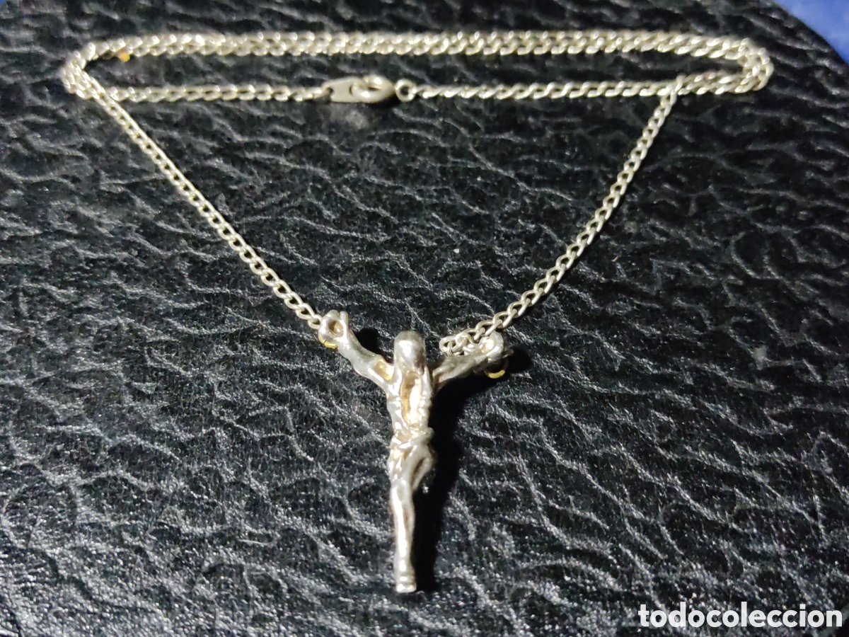 Joyeria: Cadena cristo de Dal&iacute;.A&ntilde;os 70. - Foto 2