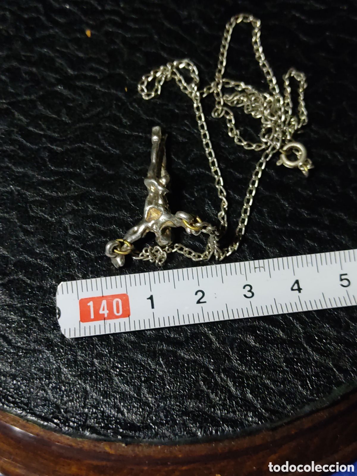 Joyeria: Cadena cristo de Dal&iacute;.A&ntilde;os 70. - Foto 5