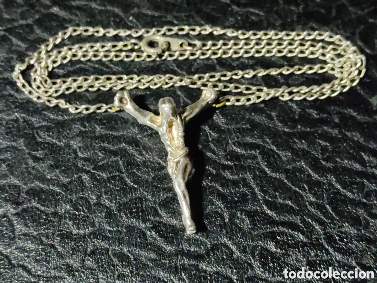Joyeria: Cadena cristo de Dal&iacute;.A&ntilde;os 70. - Foto 6