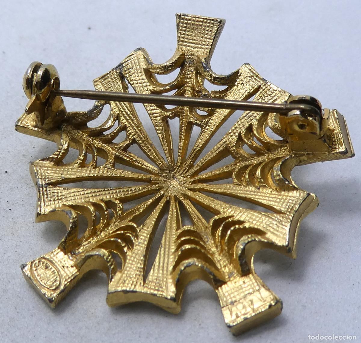 Joyeria: Antiguo Broche dorado - Foto 3