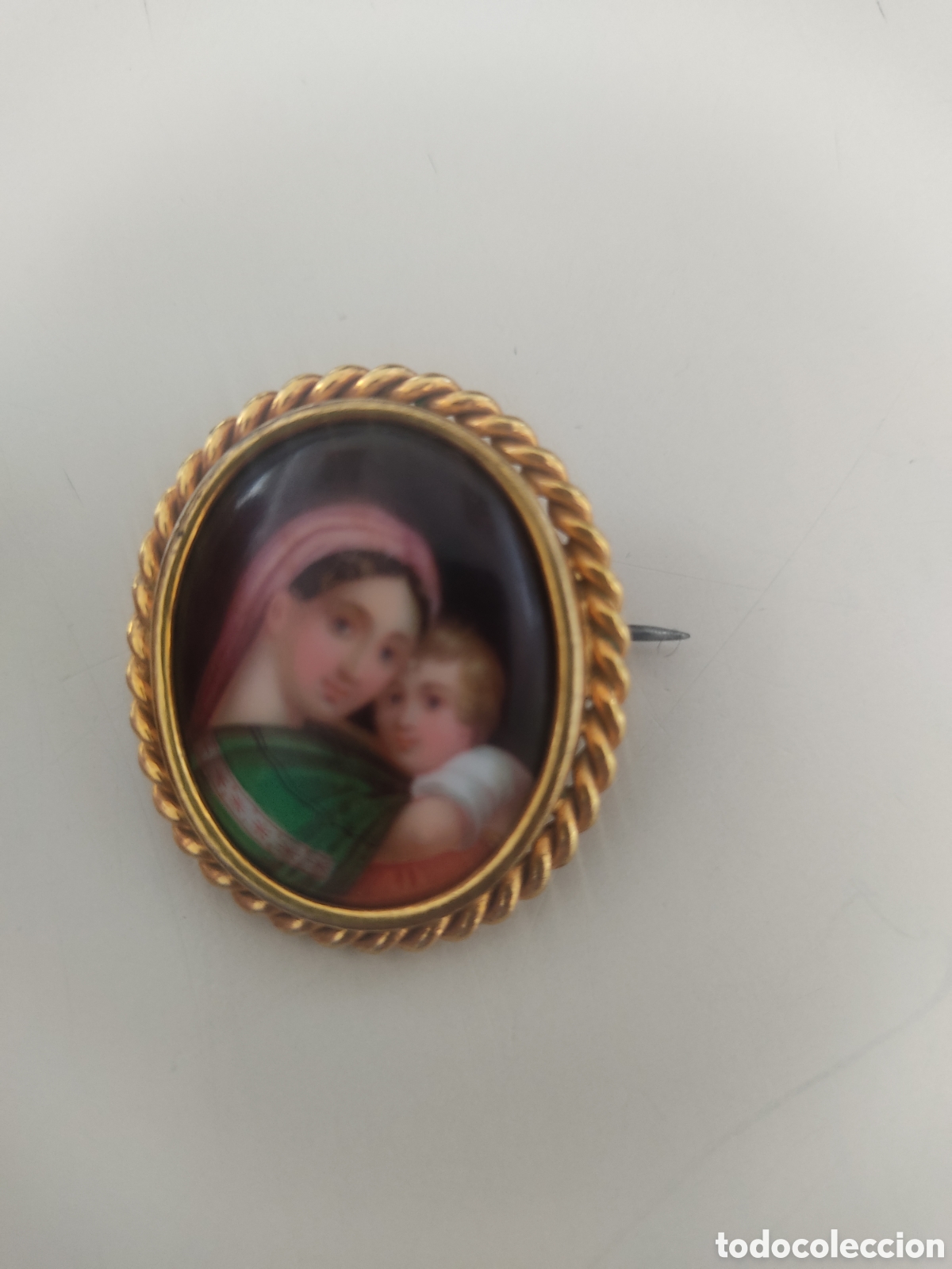 Joyeria: Broche antiguo de la madonna - Foto 2