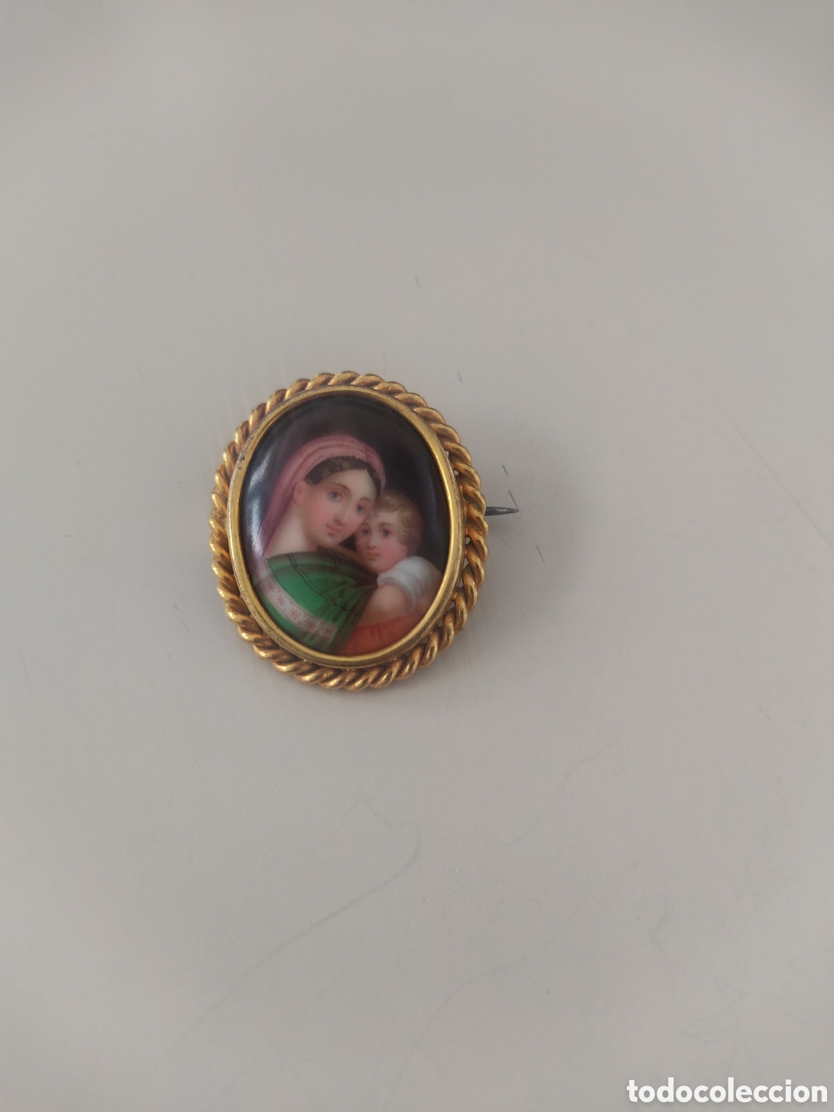 Joyeria: Broche antiguo de la madonna - Foto 1