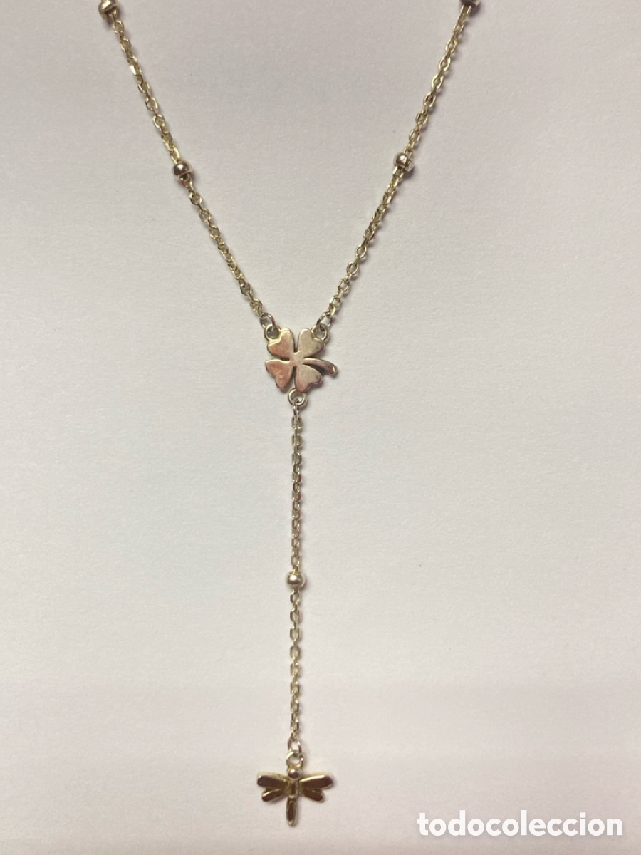 Joyeria: Gargantilla de plata chapada oro/ Cc108 - Foto 1