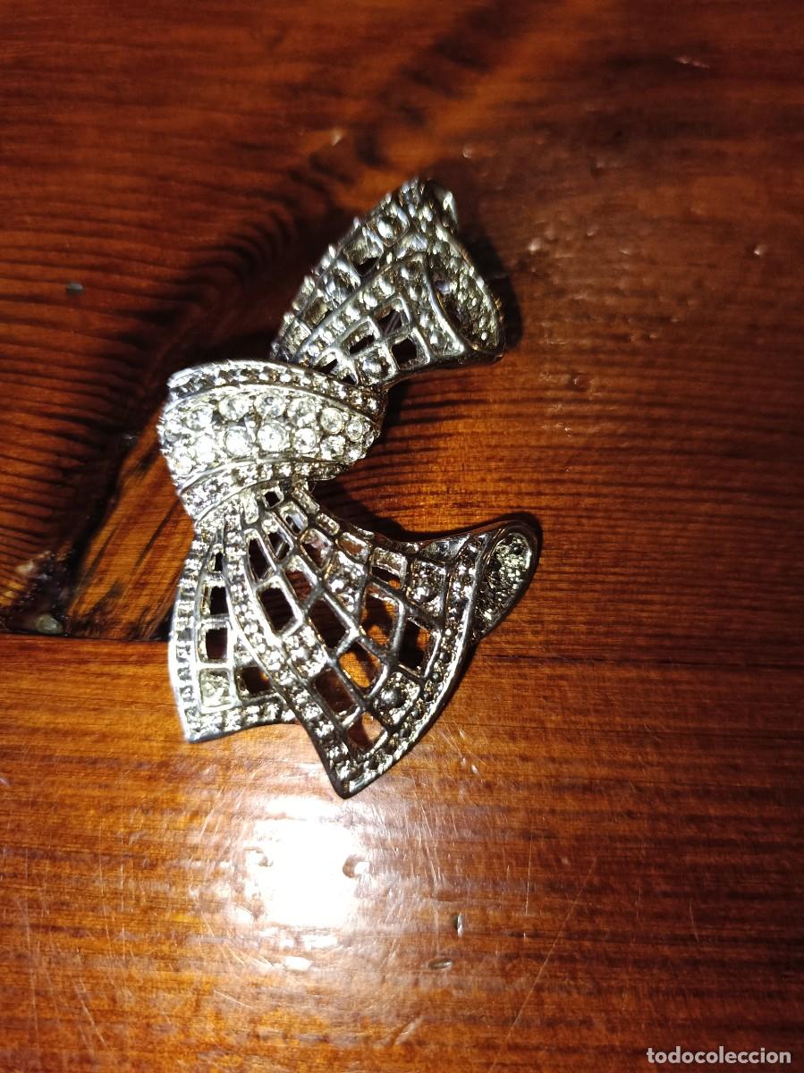 Joyeria: ANTIGUO BROCHE PLATEADO - Foto 1