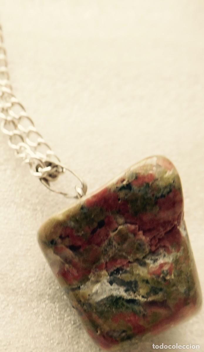 Joyeria: Hermoso colgante de jaspe de forma irregular - Foto 1