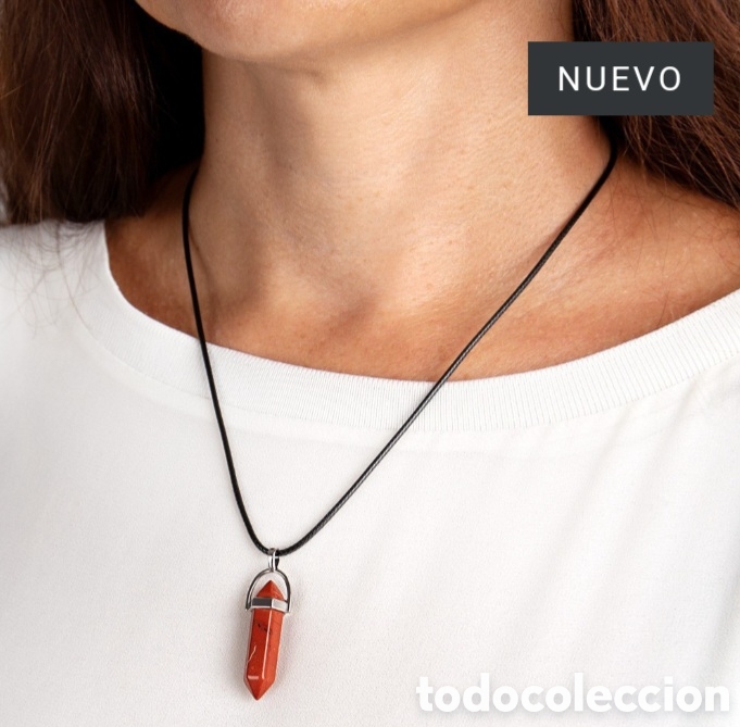 Joyeria: Collar Jaspe Rojo Natural - Foto 2