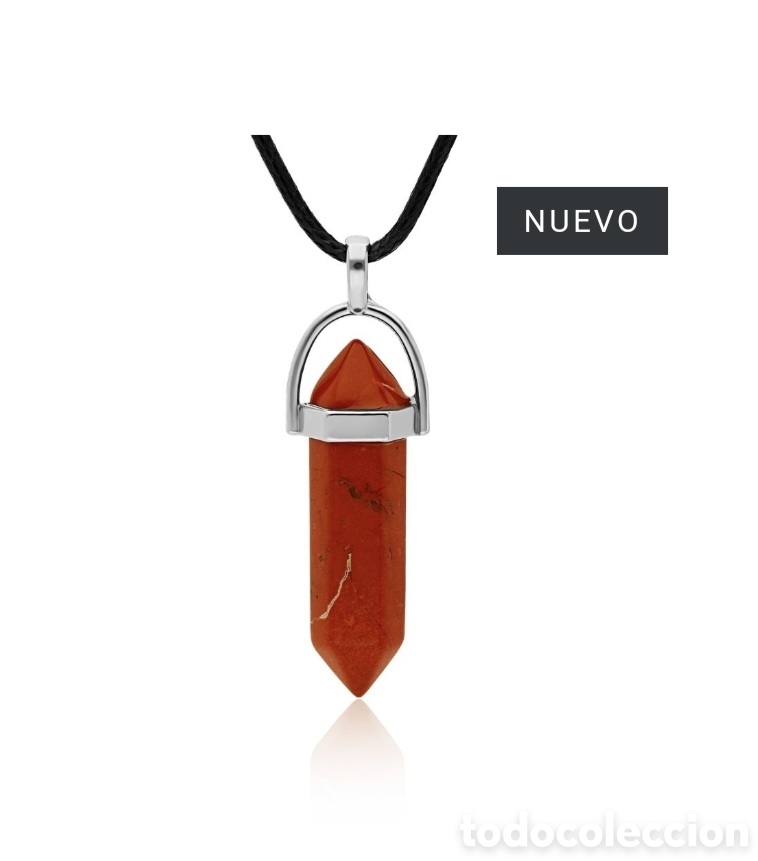 Joyeria: Collar Jaspe Rojo Natural - Foto 1
