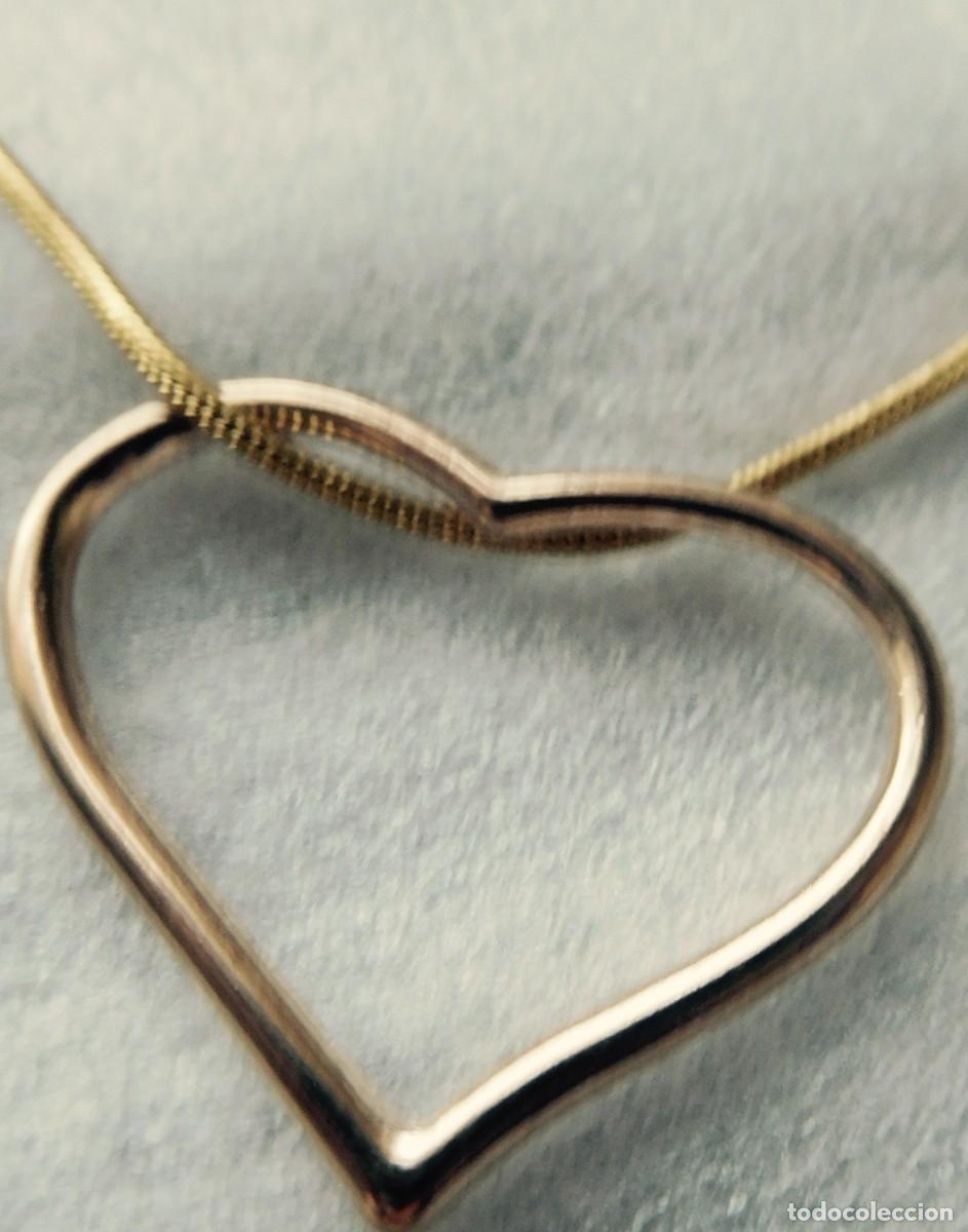 Joyeria: Coraz&oacute;n de metal dorado - Foto 1