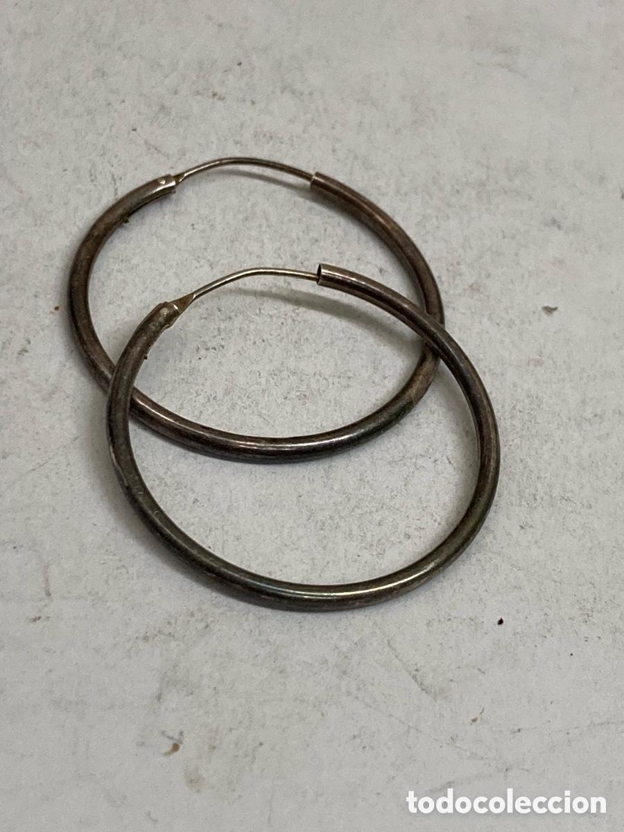 Joyeria: Pendientes de plata P154 - Foto 1