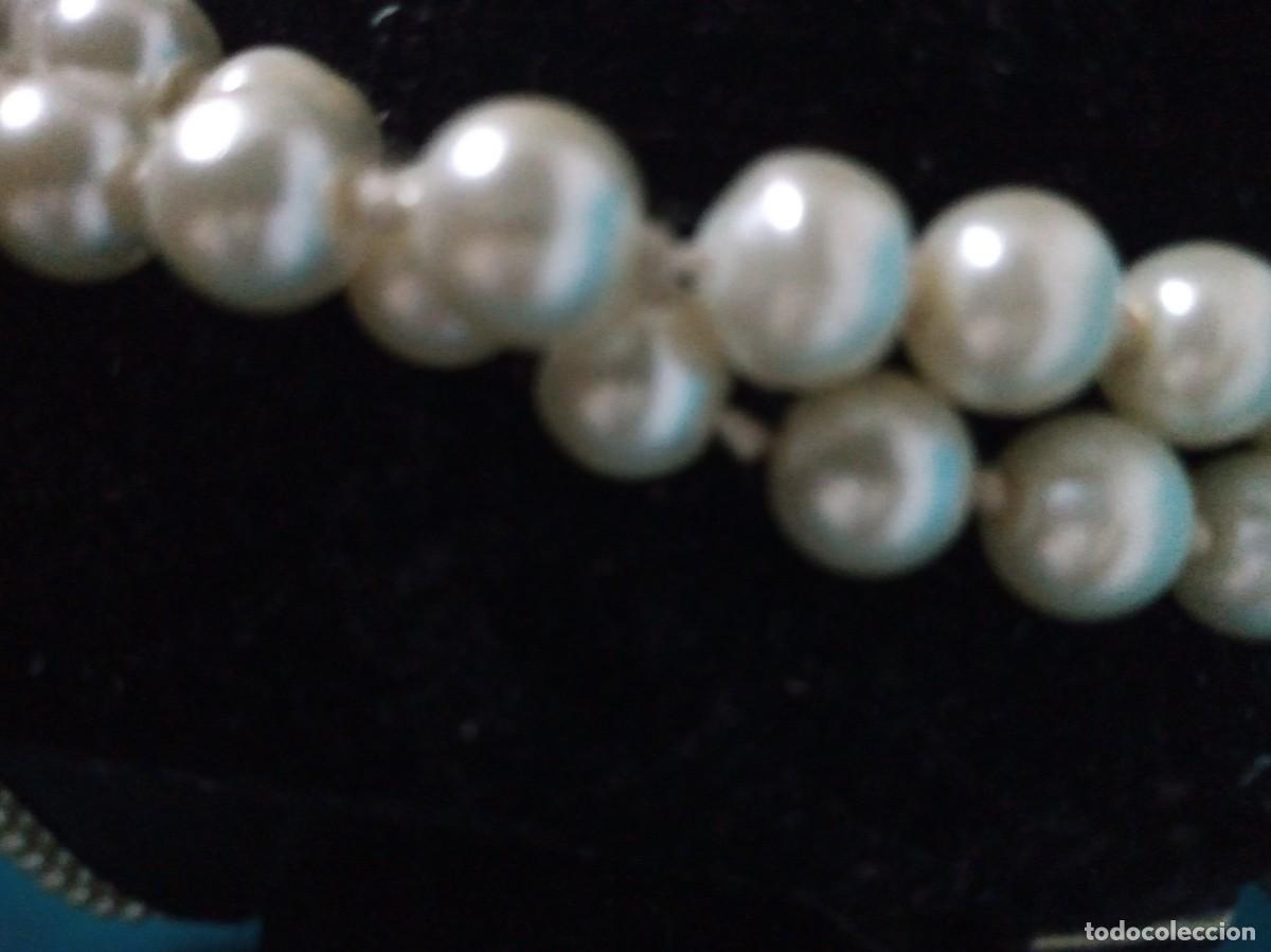Joyeria: ANTIGUO COLLAR DE PERLAS DE IMITACI&Oacute;N - Foto 5