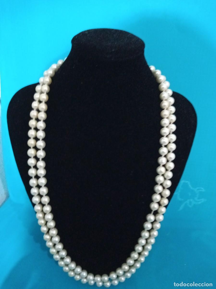 Joyeria: ANTIGUO COLLAR DE PERLAS DE IMITACI&Oacute;N - Foto 1