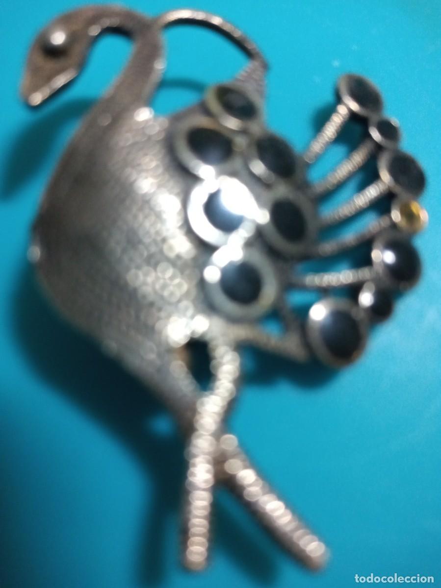 Joyeria: ANTIGUO broche plateado - Foto 2