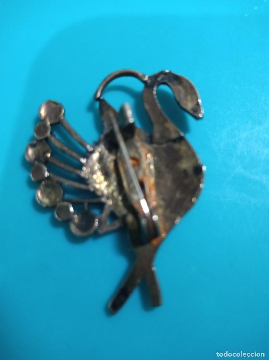 Joyeria: ANTIGUO broche plateado - Foto 4