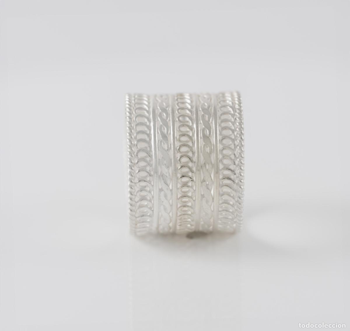 Joyeria: Anillo Calado de Plata 925 - Foto 4