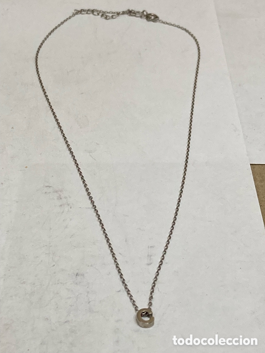 Joyeria: Cadena y colgante de plata CC119 - Foto 1
