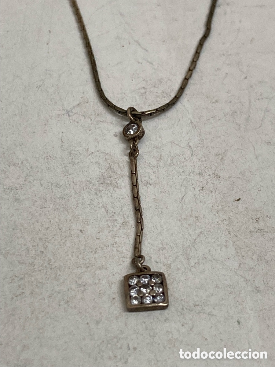 Joyeria: Cadena y colgante de plata CC119 - Foto 2