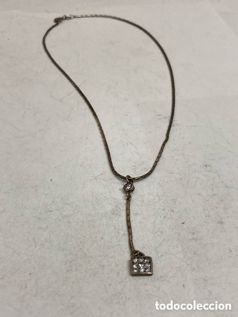 Joyeria: Cadena y colgante de plata CC119 - Foto 1