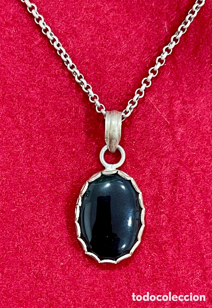 Joyeria: Conjunto de cadena y colgante en plata de ley contrastada. - Foto 2
