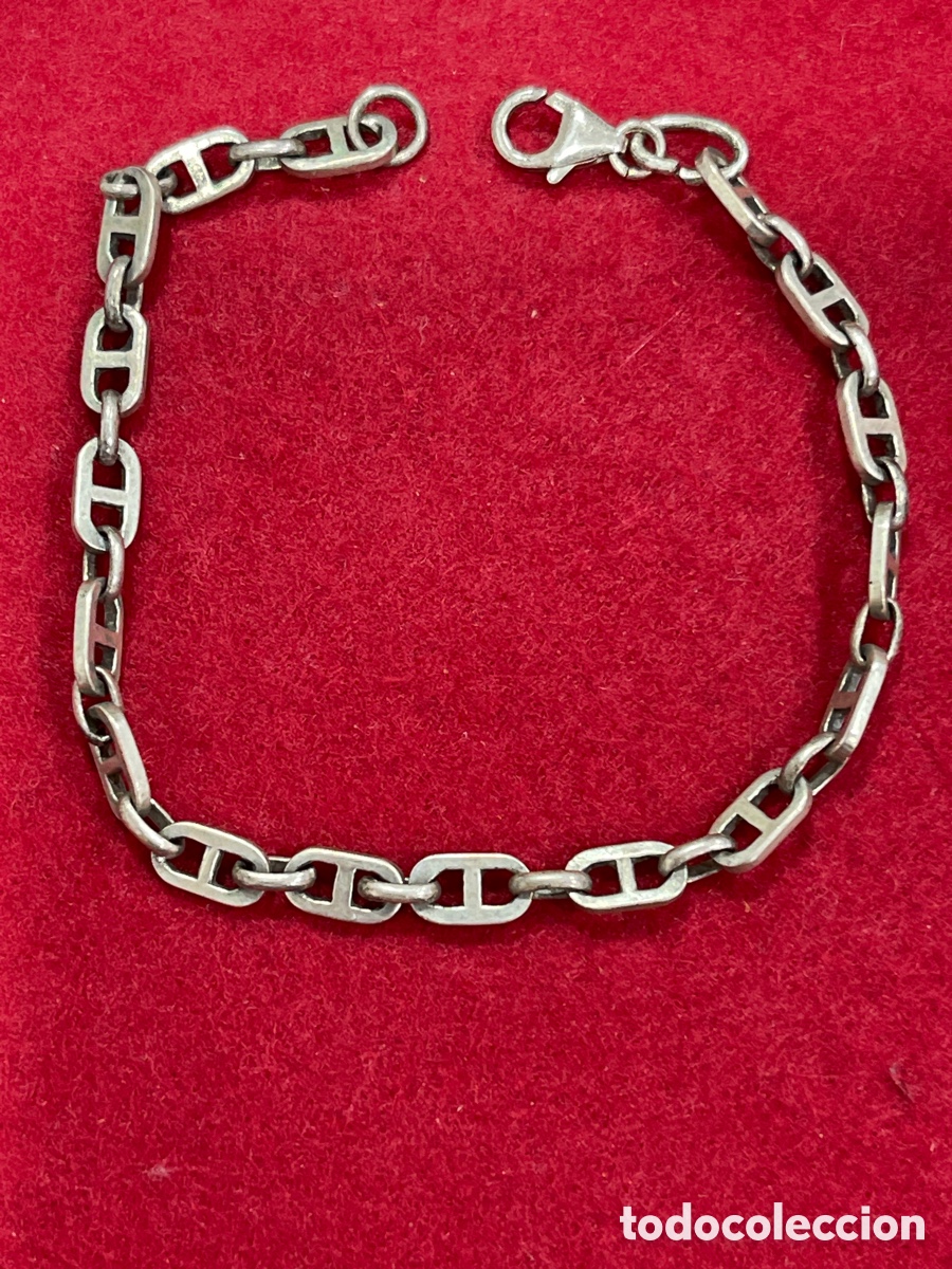 Joyeria: Pulsera en plata de ley contrastada. - Foto 1