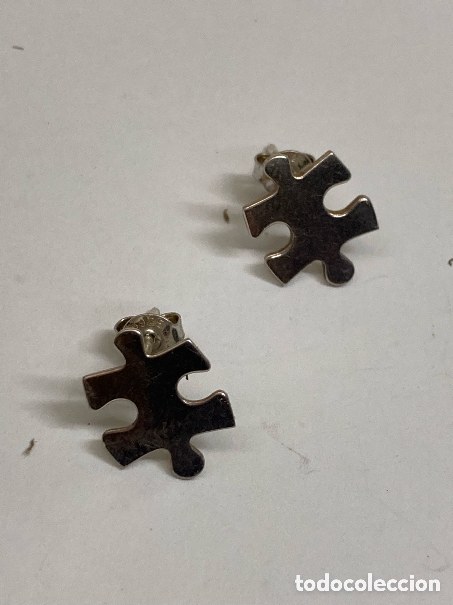 Joyeria: Pendientes de plata P201 - Foto 1