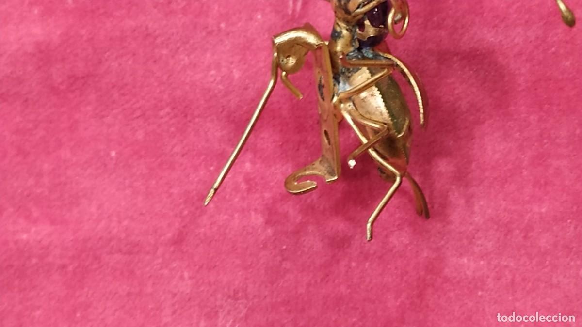 Joyeria: BROCHE EN FORMA DE INSECTO - Foto 7