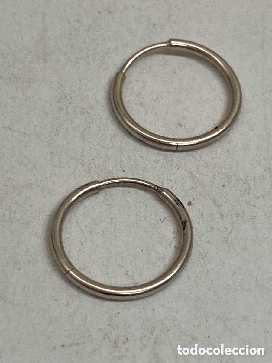 Joyeria: Pendientes de plata P122 - Foto 1