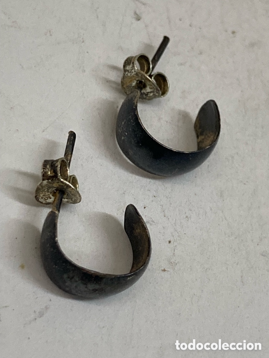 Joyeria: Pendientes de plata P110 - Foto 1