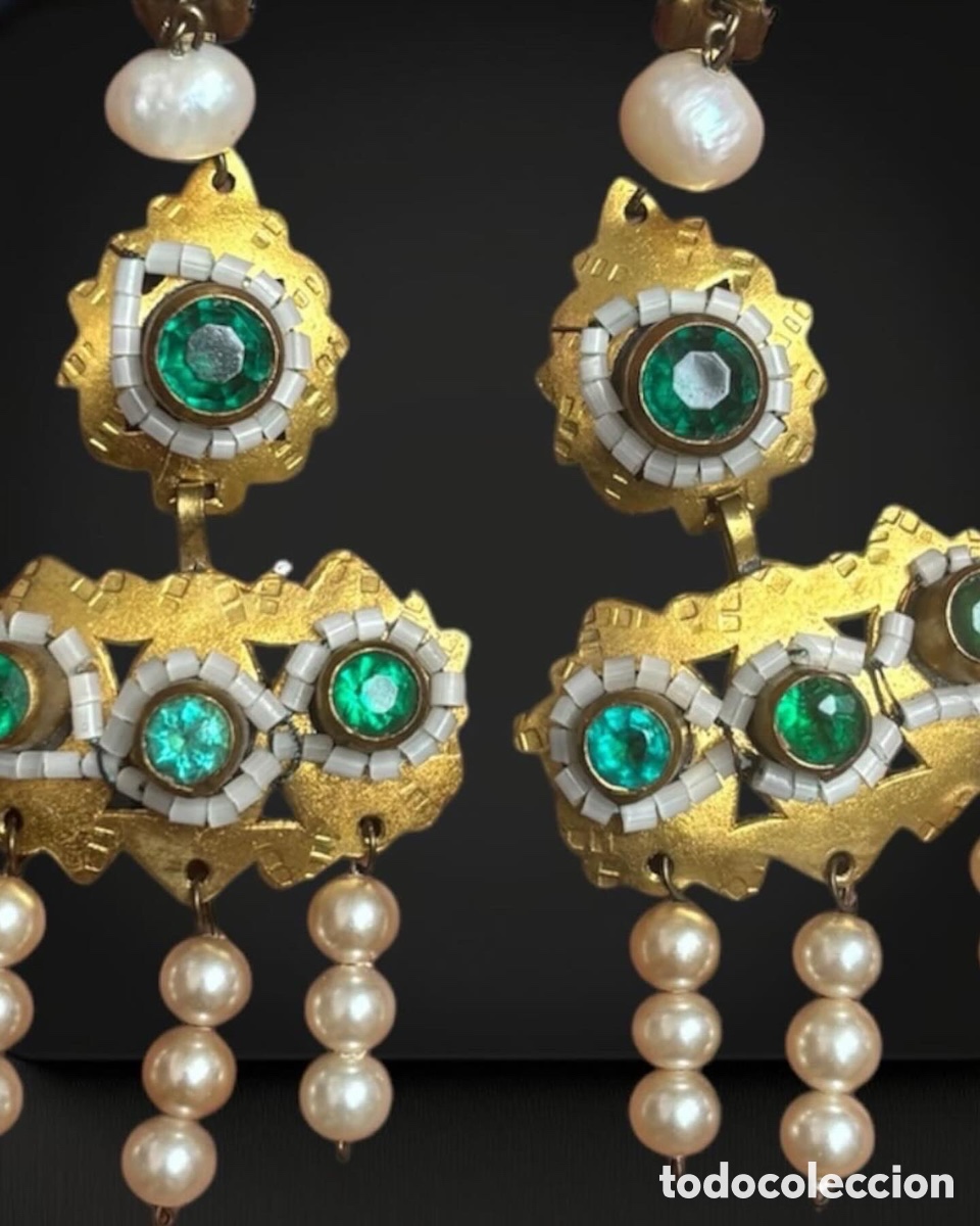 Joyeria: PENDIENTES ISABELINOS VALENCIA - Foto 2