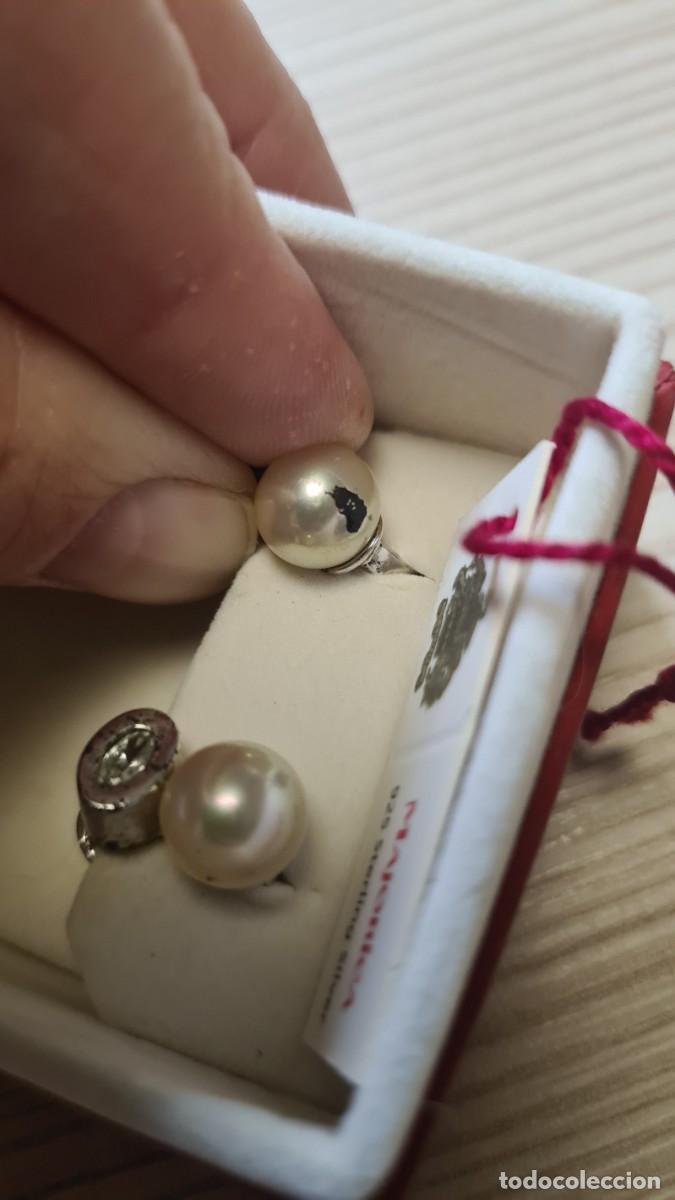 Joyeria: Pendientes Majorica de plata - Foto 2