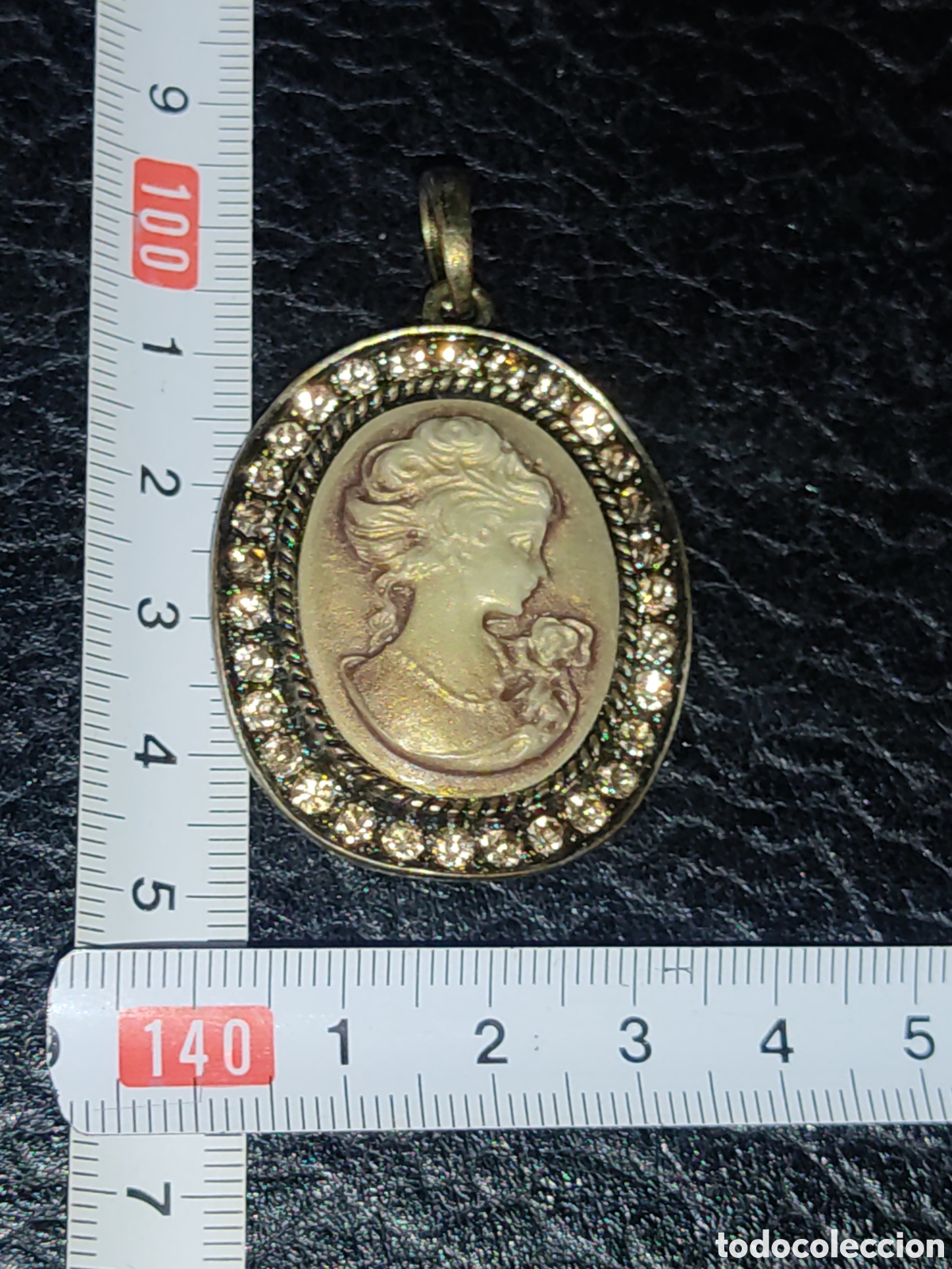 Joyeria: Colgante camafeo con circonitas. - Foto 3