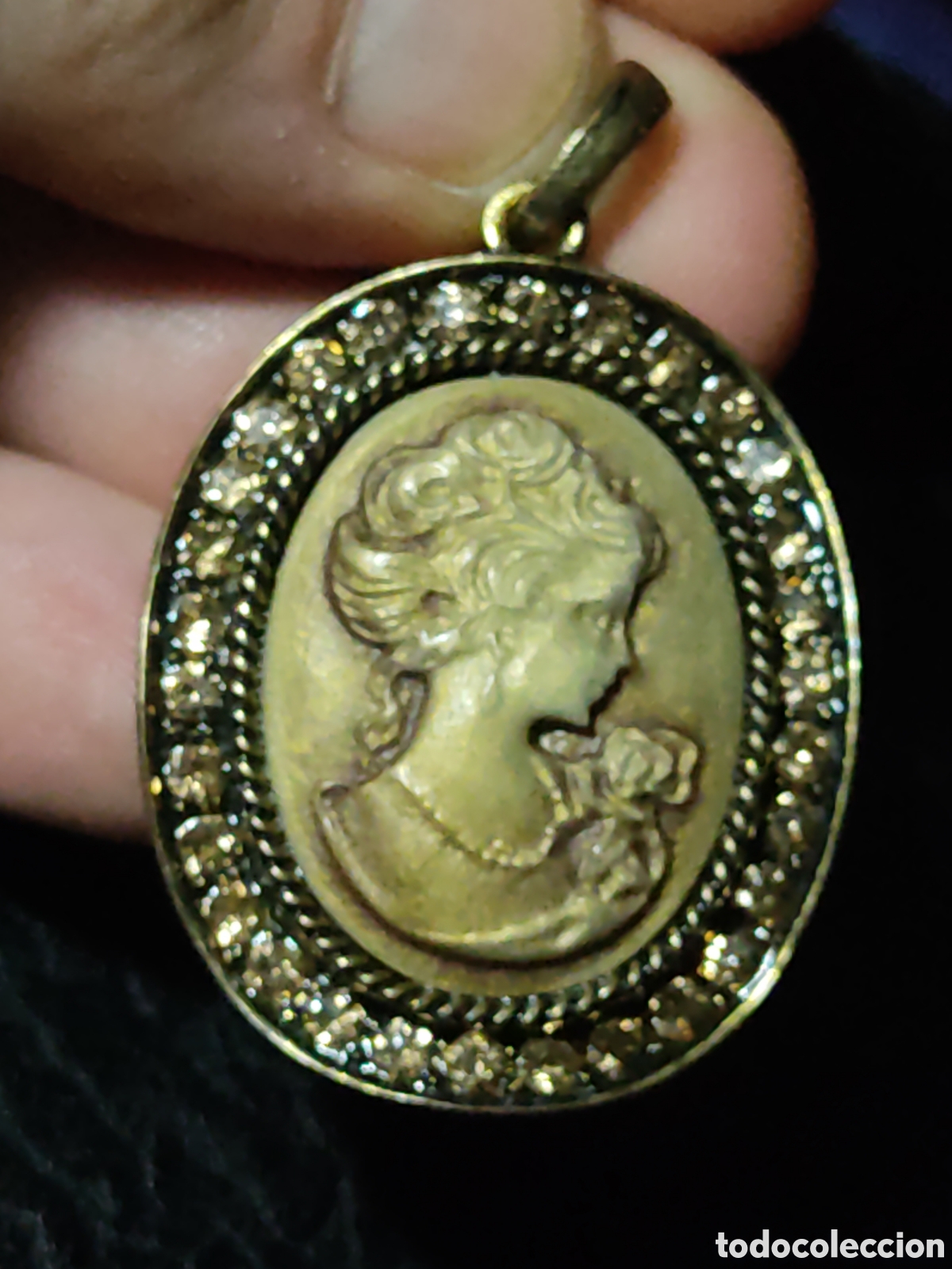 Joyeria: Colgante camafeo con circonitas. - Foto 7
