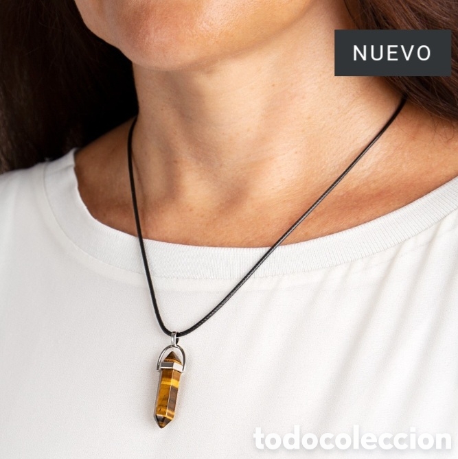 Joyeria: Collar cuarzo ojo de Tigre natural - Foto 2