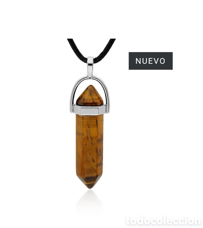 Joyeria: Collar cuarzo ojo de Tigre natural - Foto 1