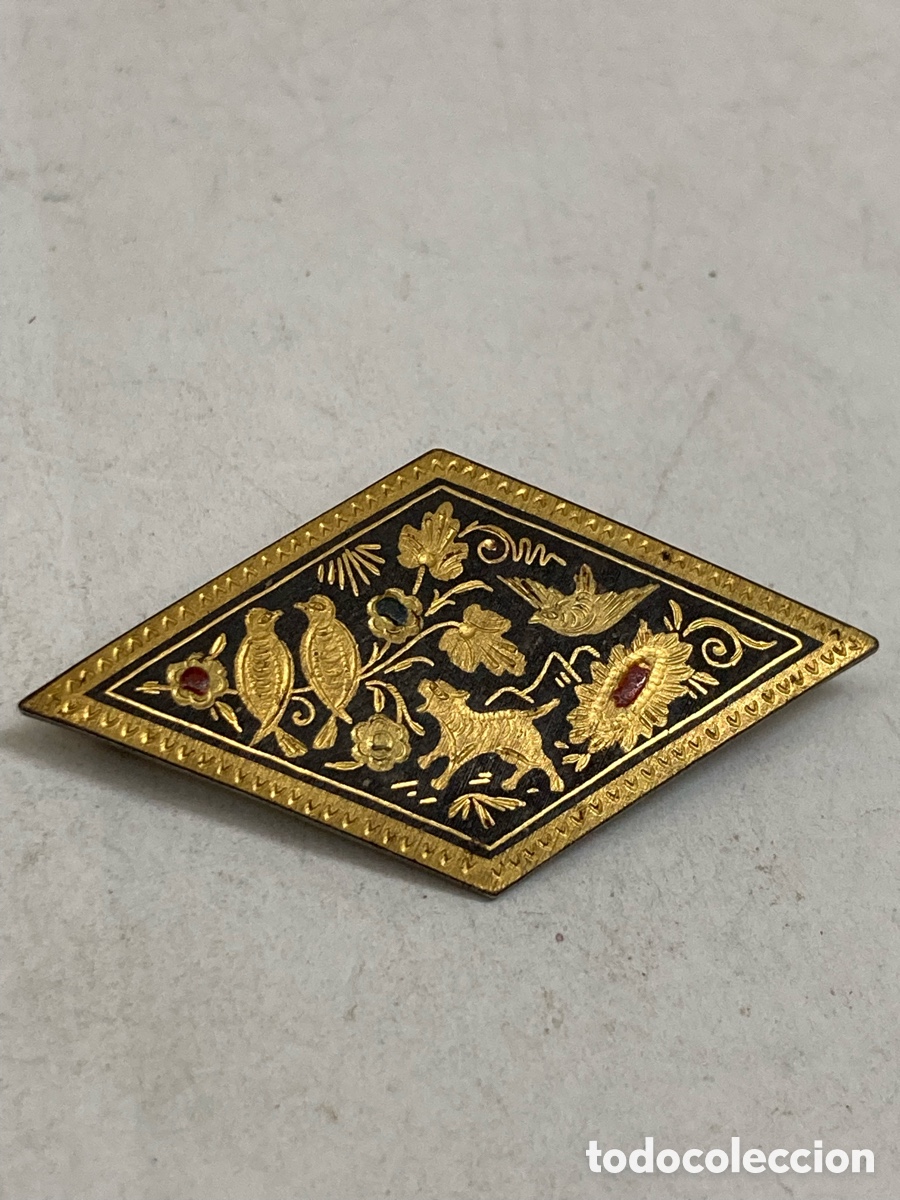 Joyeria: Broche de bisuter&iacute;a damascado B52 - Foto 1