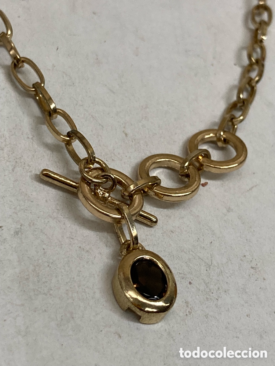 Joyeria: Collar de bisuter&iacute;a dorado CC113 - Foto 2