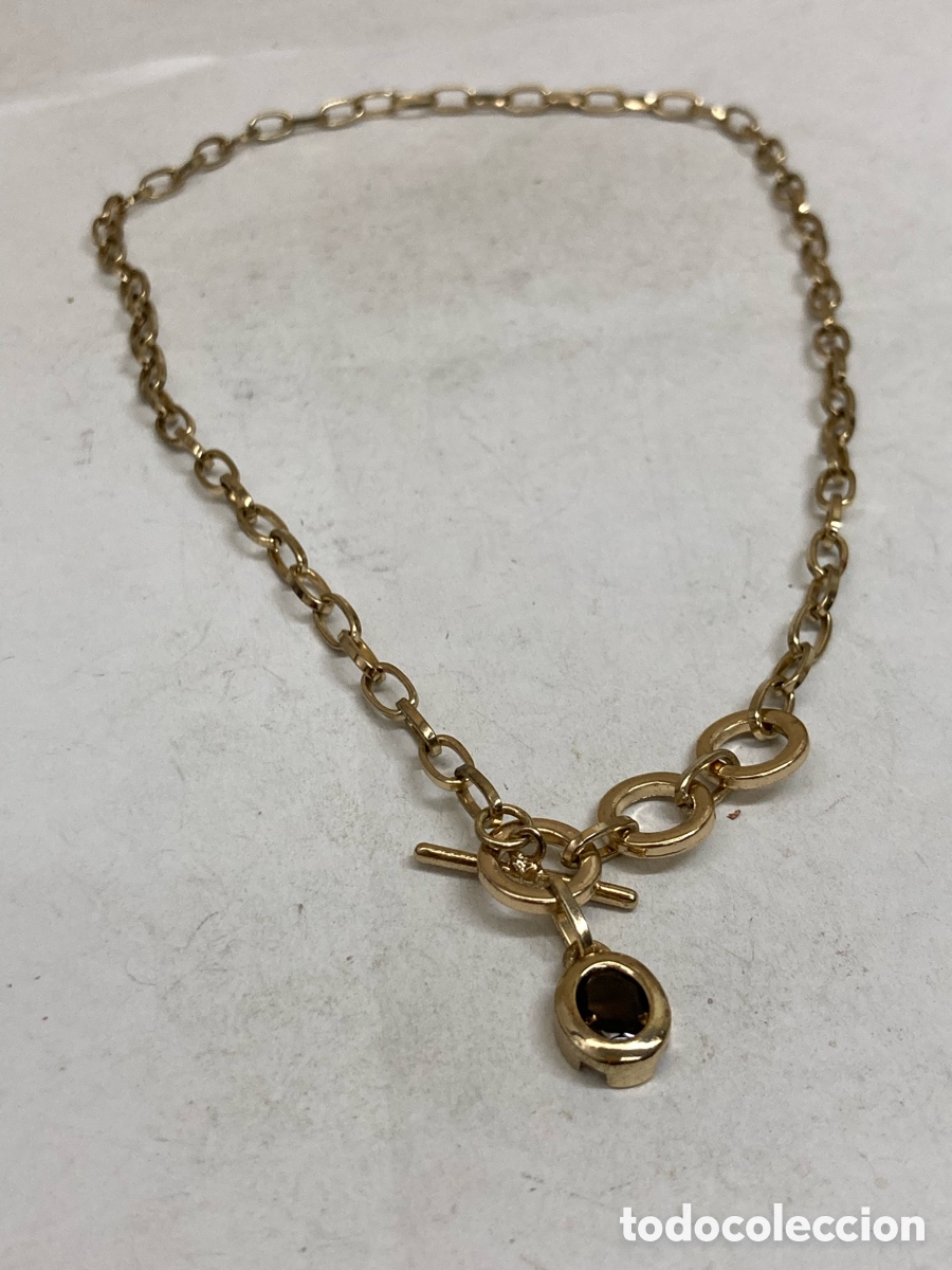 Joyeria: Collar de bisuter&iacute;a dorado CC113 - Foto 1