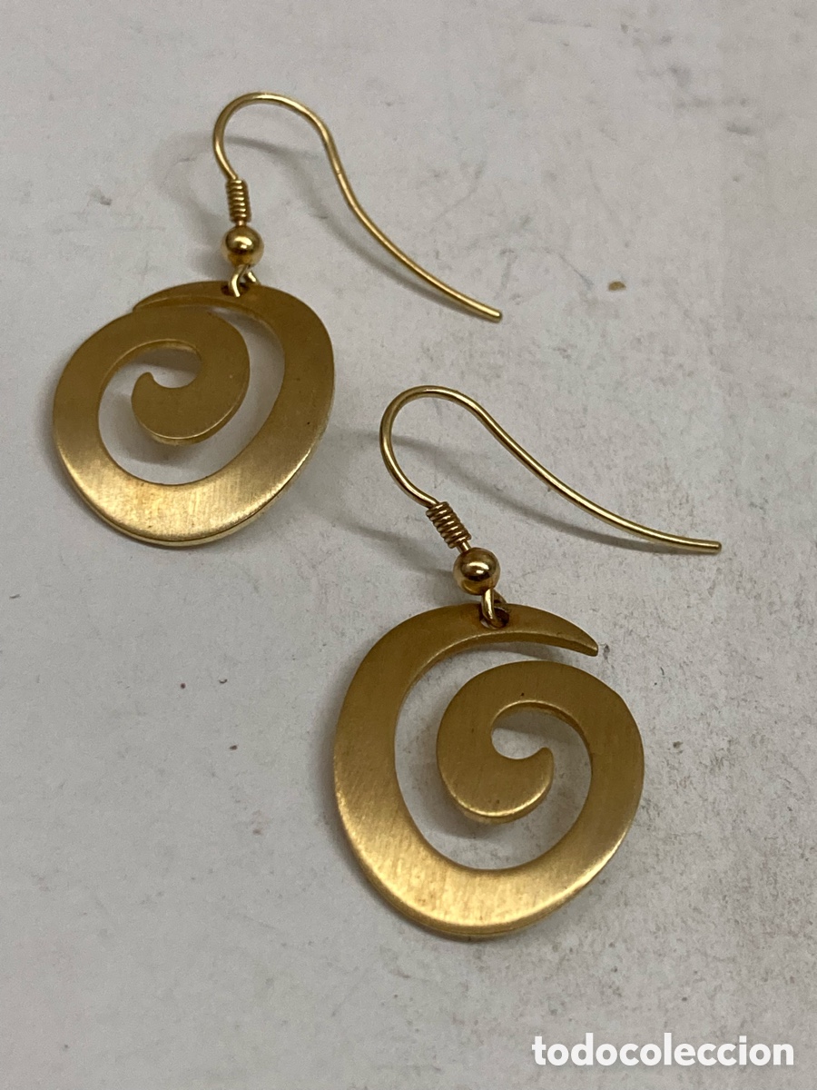 Joyeria: PENDIENTE de bisuter&iacute;a dorado P167 - Foto 1