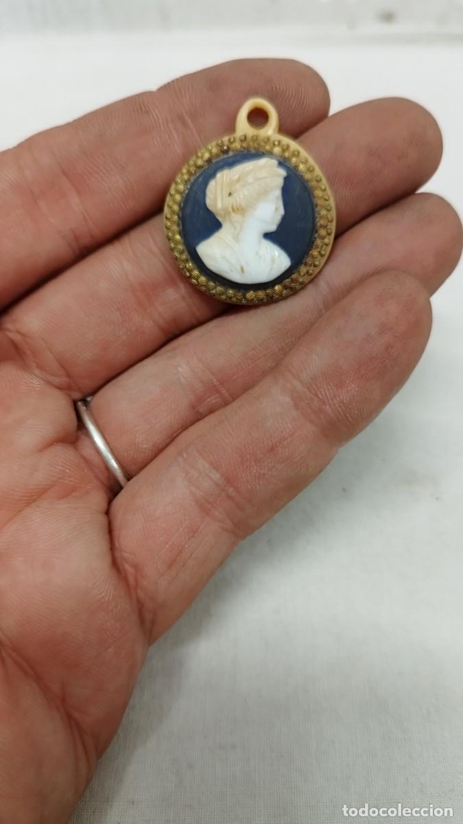 Joyeria: Antiguo colgante camafeo - Foto 1