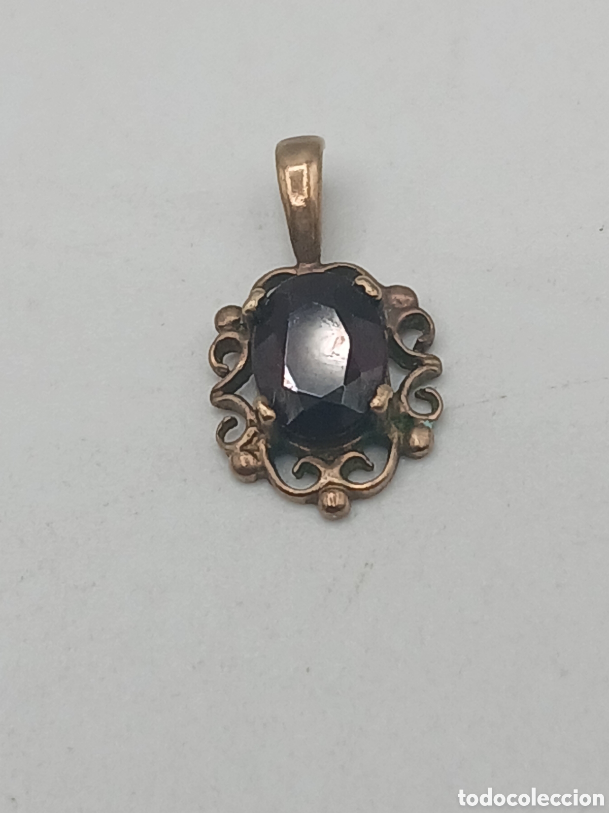 Joyeria: Colgante oro 9quilates y granate - Foto 2