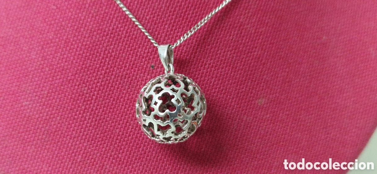 Joyeria: COLGANTE Y CADENA EN PLATA DE LEY - Foto 1