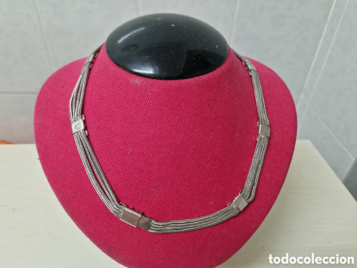 Joyeria: PRECIOSA GARGANTILLA EN PLATA Y ESMALTE - Foto 2